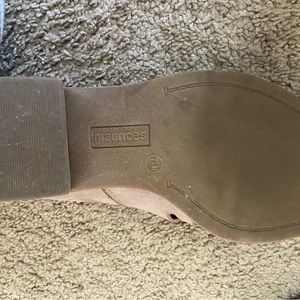 Maurices, 7-1/2M, rose colored heels